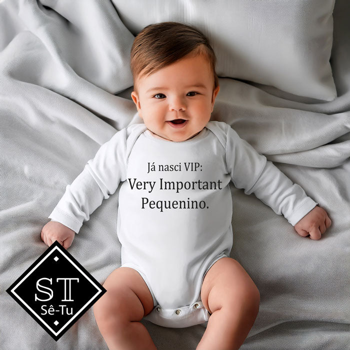 Body Já Nasci VIP - Very Important Pequenino